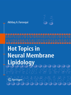 cover image of Hot Topics in Neural Membrane Lipidology